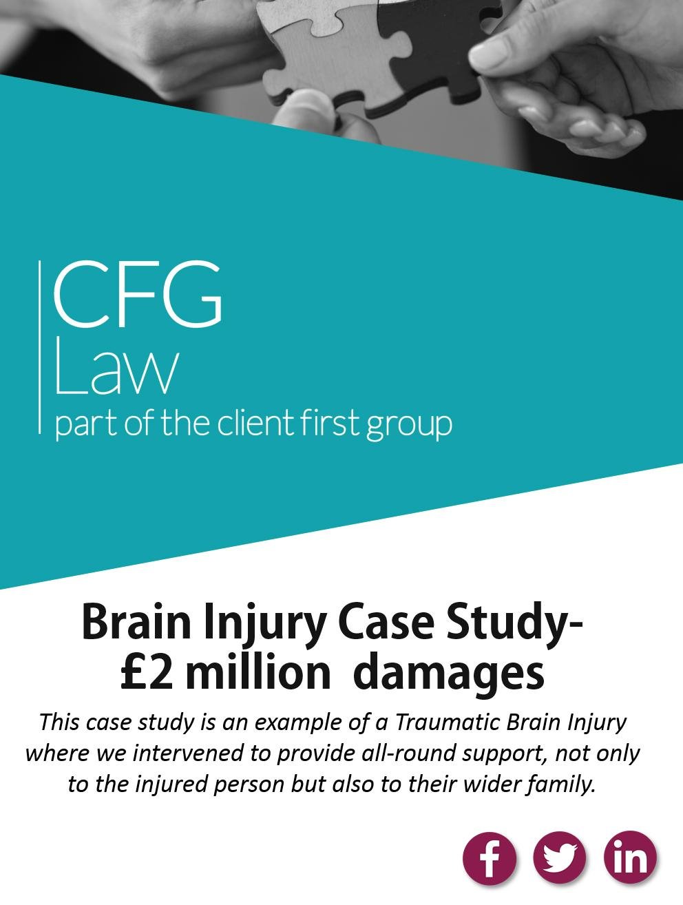 a case study traumatic brain injury